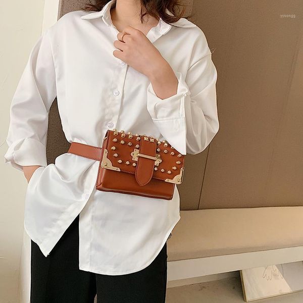 waist bags fashion fanny pack bag women's packs leather chest belly shoulder messenger female rivet messenger1
waist bags fashion fanny pack bag women's packs leather chest belly shoulder messenger female rivet messenger1
