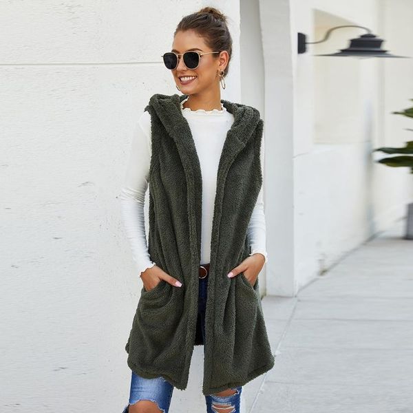 women's vests womens vest winter warm hoodie sleeveless outwear casual coat sherpa jacket 2021 autumn women girls oversize#j30, Black;white
women's vests womens vest winter warm hoodie sleeveless outwear casual coat sherpa jacket 2021 autumn women girls oversize#j30, Black;white