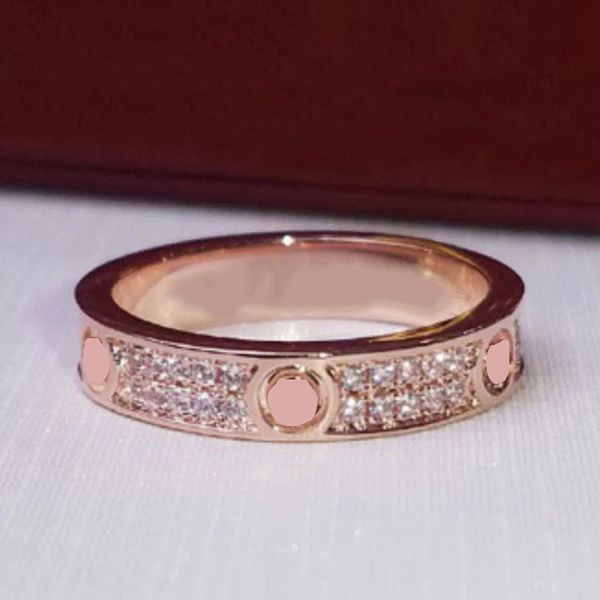 brand rings love ring with full zircon 4mm width wedding rings woman jewelry loverings anniversary gift only packed on velet bag s12100 r1uq, Silver
brand rings love ring with full zircon 4mm width wedding rings woman jewelry loverings anniversary gift only packed on velet bag s12100 r1uq, Silver