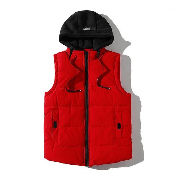men's vests arrival spring winter warm hat detachable men vest sleeveless casual jacket coat for big size m-4xl waistcoat1, Black;white
men's vests arrival spring winter warm hat detachable men vest sleeveless casual jacket coat for big size m-4xl waistcoat1, Black;white