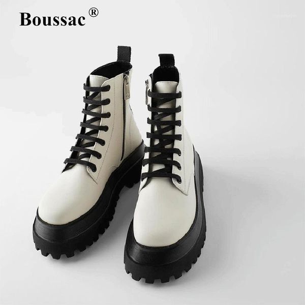 boots boussac mixed color platform women lace up cross-tied motorcycle brand design ankle for1, Black
boots boussac mixed color platform women lace up cross-tied motorcycle brand design ankle for1, Black