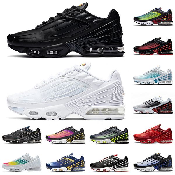 triple black all white tuned tn plus 3 iii running shoes laser blue deep royal z gold women men trainers sneakers, White;red
triple black all white tuned tn plus 3 iii running shoes laser blue deep royal z gold women men trainers sneakers, White;red