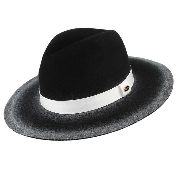 wide brim hats b-7193 men's european american wool fedoras hat male british retro fedora cap party banquet casual fashion vintage, Blue;gray
wide brim hats b-7193 men's european american wool fedoras hat male british retro fedora cap party banquet casual fashion vintage, Blue;gray