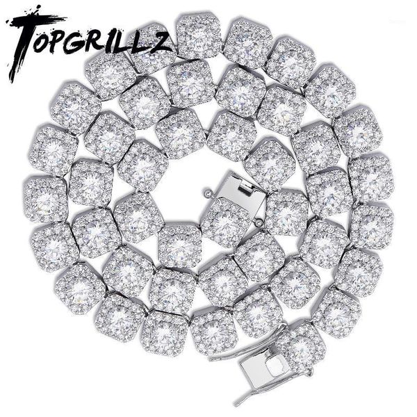 10mm quality prong set big size solitaire tennis chain necklace mens iced out bling cz charm hip hop fashion jewelry 18" 22"1, Silver
10mm quality prong set big size solitaire tennis chain necklace mens iced out bling cz charm hip hop fashion jewelry 18" 22"1, Silver