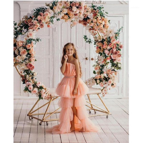 girl's dresses ruffles pink little flower girls for weddings baby party short front long back children images dress kids poshoot1, Red;yellow
girl's dresses ruffles pink little flower girls for weddings baby party short front long back children images dress kids poshoot1, Red;yellow