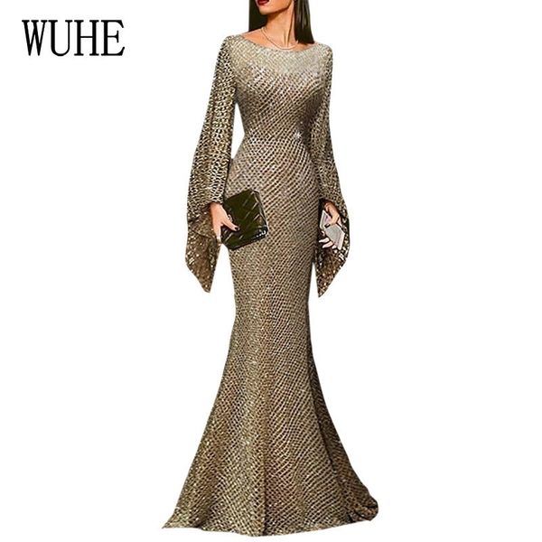 wuhe long floor length elegant o neck full sleeve sparkle sequin maxi dress stylish stretchy bodycon party vestidos y200418, Black;gray
wuhe long floor length elegant o neck full sleeve sparkle sequin maxi dress stylish stretchy bodycon party vestidos y200418, Black;gray