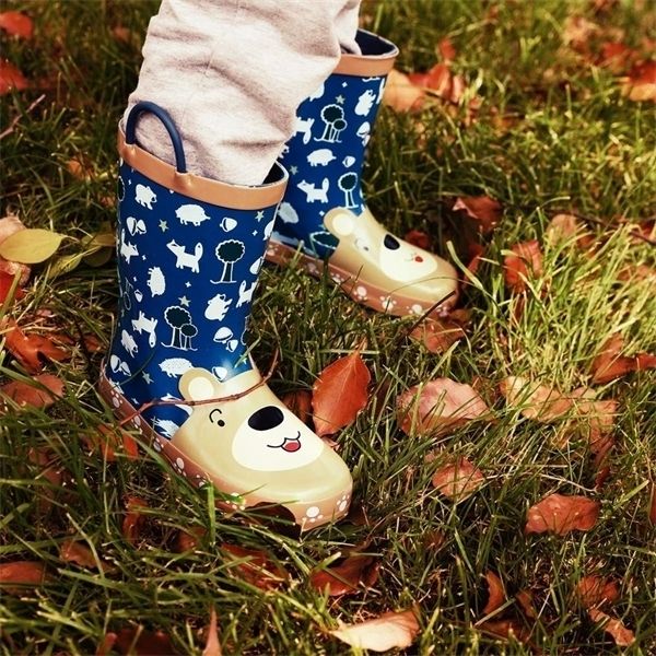 kushyshoo rain boots kids girls waterproof children' rubber boots 3d cartoon bear printed toddler boy rainboots q1216, Black;grey
kushyshoo rain boots kids girls waterproof children' rubber boots 3d cartoon bear printed toddler boy rainboots q1216, Black;grey