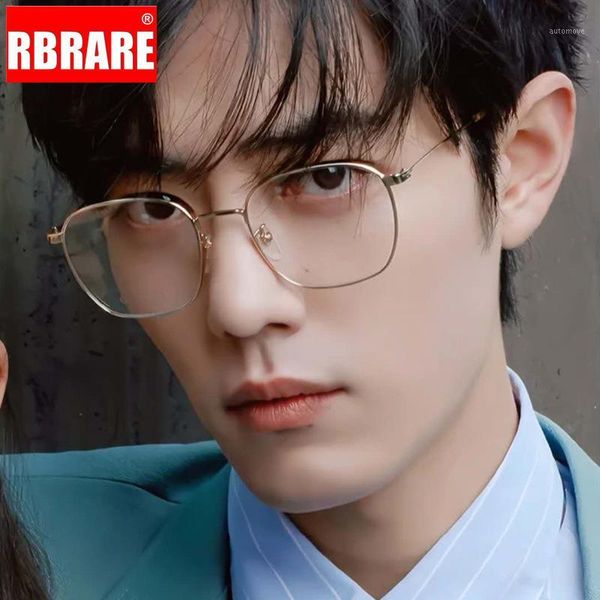 rbrare fashion alloy anti-blue light flat glasses frame mens high end eyeglasses brand designer square glasses women1, White;black
rbrare fashion alloy anti-blue light flat glasses frame mens high end eyeglasses brand designer square glasses women1, White;black