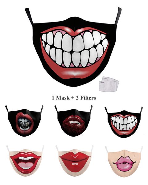 new printing lip mask outdoor face masks party spot anti pm2.5 cotton mouth face mask detachable mouthl mask + 2pcs filter
new printing lip mask outdoor face masks party spot anti pm2.5 cotton mouth face mask detachable mouthl mask + 2pcs filter