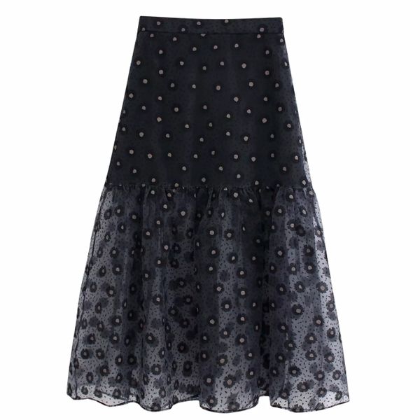 women vintage flower printing transparent organza skirt faldas mujer ladies back elasti waist vestidos casual slim skirts qun541 y200326, Black
women vintage flower printing transparent organza skirt faldas mujer ladies back elasti waist vestidos casual slim skirts qun541 y200326, Black