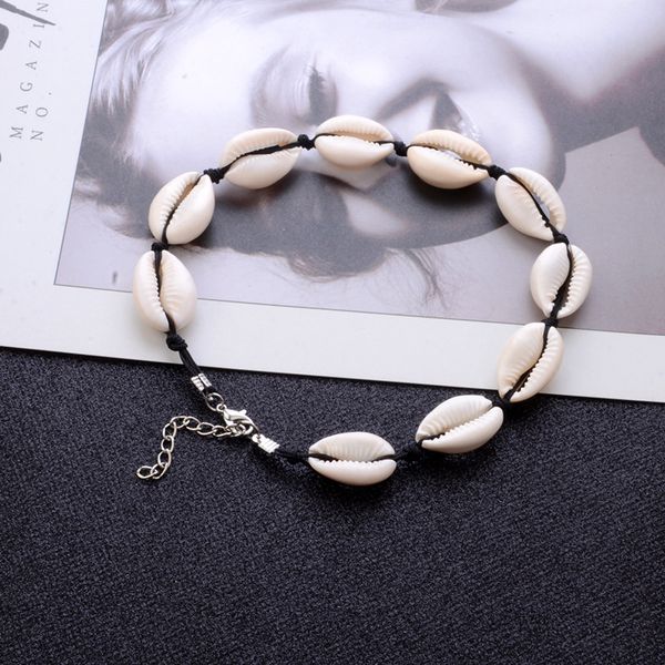 tenande selling small multiple shell statement necklaces pendants for women clavicle chain black rope chain gifts diy bijoux, Silver
tenande selling small multiple shell statement necklaces pendants for women clavicle chain black rope chain gifts diy bijoux, Silver