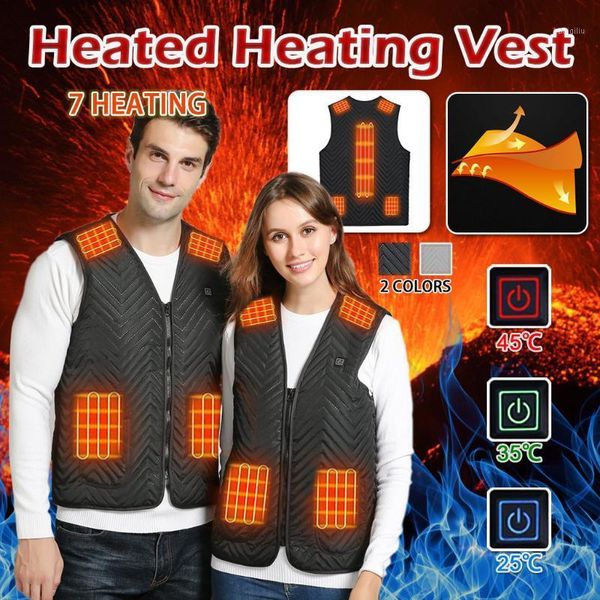 7 heating vest electric winter thermal warm heating clothes outdoor fishing hunting vest winter usb heated jacket#lr21, Black;red
7 heating vest electric winter thermal warm heating clothes outdoor fishing hunting vest winter usb heated jacket#lr21, Black;red