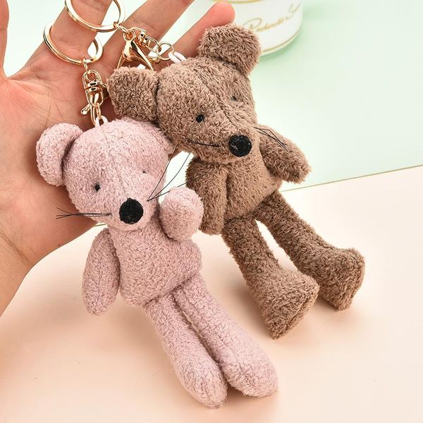 fashion plush keychain women mouse key chains bag charms car key ring holder trinket new year gift eh009, Silver
fashion plush keychain women mouse key chains bag charms car key ring holder trinket new year gift eh009, Silver