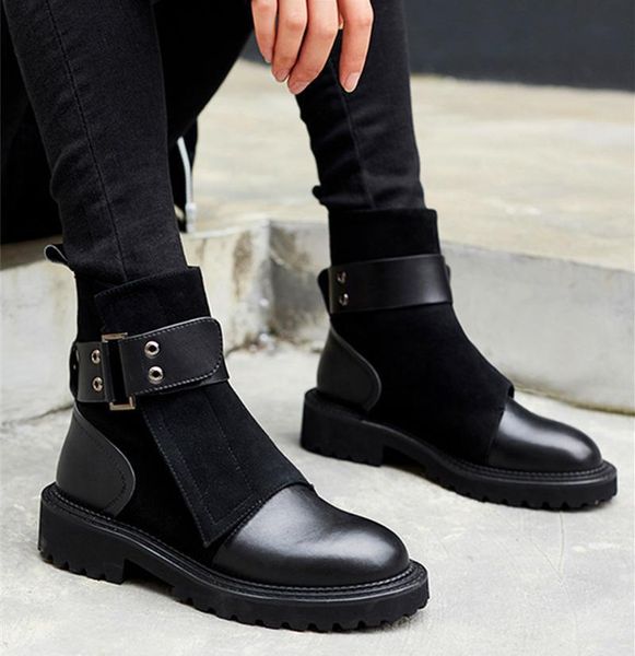 женщины boots pu кожа женская обувь круглый toe низкие каблуки теплый rivet пряжки ремни сапоги британский стиль европейской лодыжки, Black
женщины boots pu кожа женская обувь круглый toe низкие каблуки теплый rivet пряжки ремни сапоги британский стиль европейской лодыжки, Black
