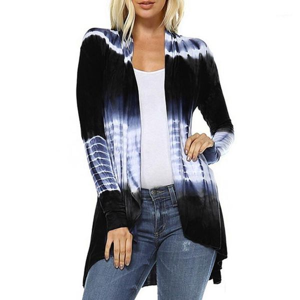 bohemian style ladies women fashion tie-dye hi-low open cardigan long sleeve asymmetric coat blusa femininas elegante1, Tan;black
bohemian style ladies women fashion tie-dye hi-low open cardigan long sleeve asymmetric coat blusa femininas elegante1, Tan;black