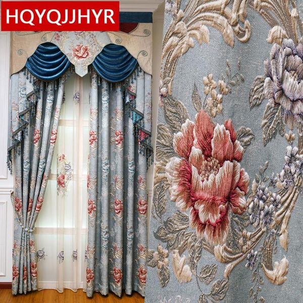 curtain & drapes blue european luxury 3d jacquard full blackout decorative curtains for living room windows bedroom el apartment kitchen
curtain & drapes blue european luxury 3d jacquard full blackout decorative curtains for living room windows bedroom el apartment kitchen