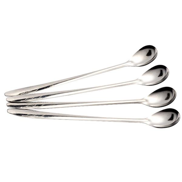 spoons 4pc long handle drink spoon set stainless steel ice cream coffee soup tableware accessories kitchen bar supplies
spoons 4pc long handle drink spoon set stainless steel ice cream coffee soup tableware accessories kitchen bar supplies