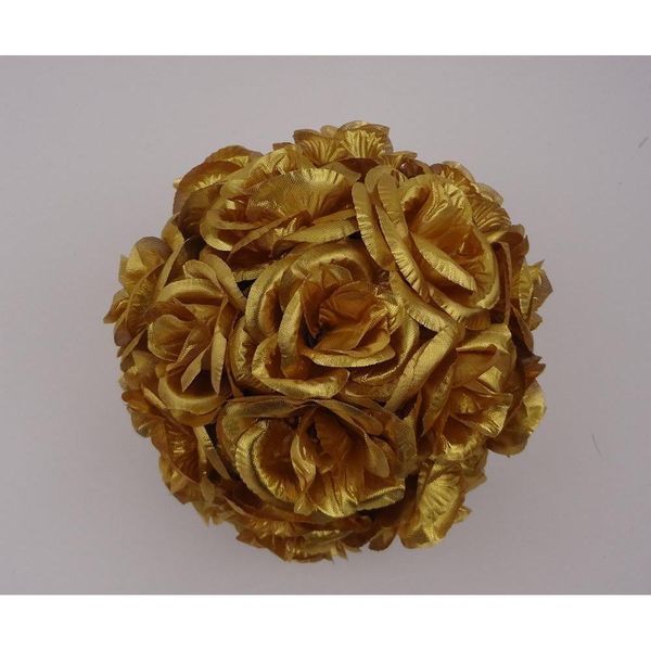 gold color artificial encryption rose silk flower kissing balls hanging ball christmas ornaments birthday wedding party decorations 
gold color artificial encryption rose silk flower kissing balls hanging ball christmas ornaments birthday wedding party decorations