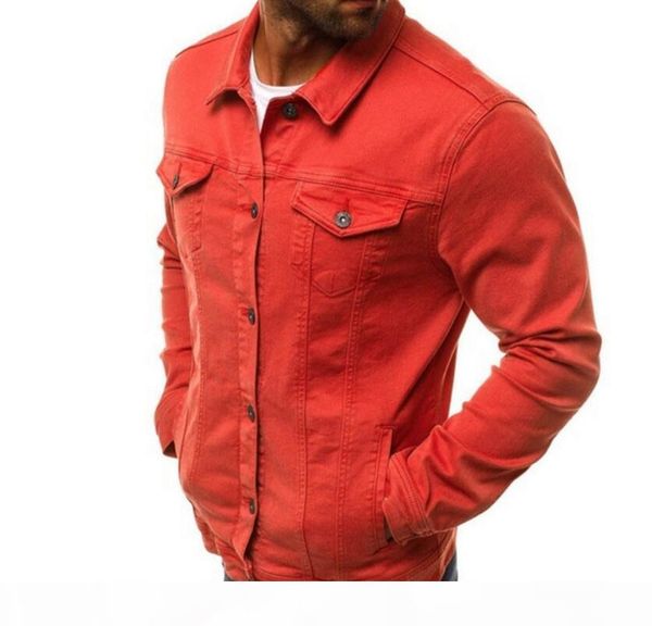 fashion-new designer mens denim jacket slim men denim jacket solid male jean jackets men cowboy outwear clothing hip hop streetwear, Black;brown
fashion-new designer mens denim jacket slim men denim jacket solid male jean jackets men cowboy outwear clothing hip hop streetwear, Black;brown