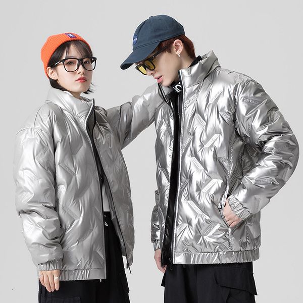 mani clothing | jacket short bright face winter young and middle-aged cold proof white down men's fashion couple coat, Black
mani clothing | jacket short bright face winter young and middle-aged cold proof white down men's fashion couple coat, Black