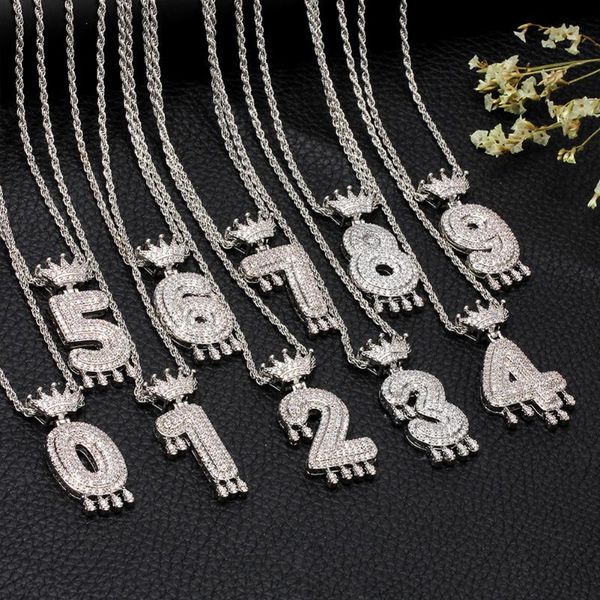 inlay hip crown hop number pendant rhinestone necklace long chain jewelry new fashion
inlay hip crown hop number pendant rhinestone necklace long chain jewelry new fashion