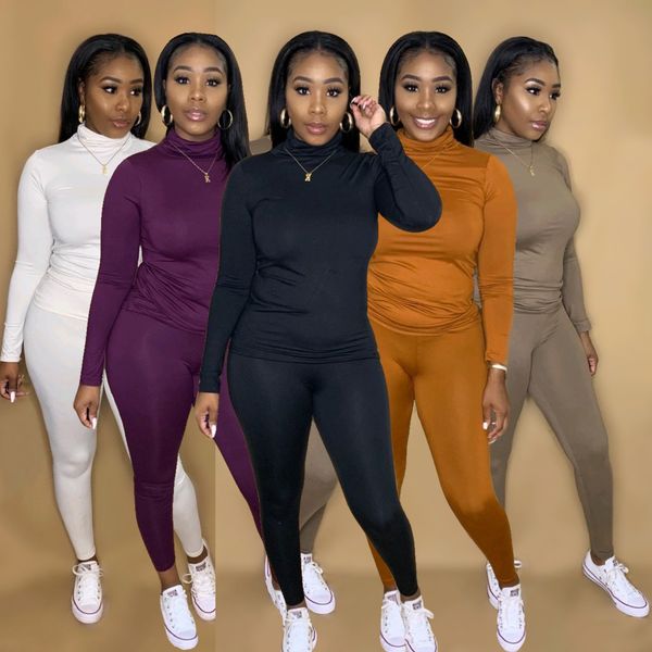women tracksuit 2pcs set turtleneck sweatshirt jogger skinny pants two pieces sets female clothing suits, Gray
women tracksuit 2pcs set turtleneck sweatshirt jogger skinny pants two pieces sets female clothing suits, Gray