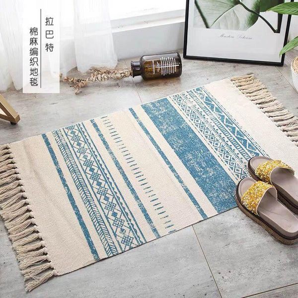 cushion/decorative pillow turkish washable entryway for bedroom, kitchen, laundry room cotton linen area rug set with tassels hand woven pri
cushion/decorative pillow turkish washable entryway for bedroom, kitchen, laundry room cotton linen area rug set with tassels hand woven pri