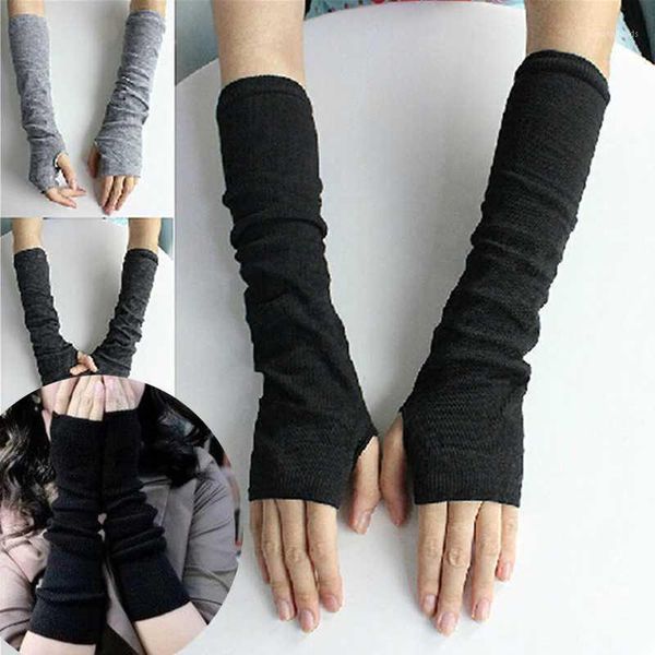 five fingers gloves winter women fingerless femme knitted glove arm warmers fashion warm long elbow solid gaoke1, Blue;gray
five fingers gloves winter women fingerless femme knitted glove arm warmers fashion warm long elbow solid gaoke1, Blue;gray