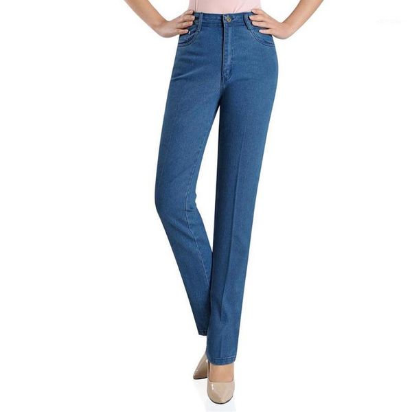 spring mother pants female jeans elastic plus size slim lady's trousers europe 2020 new women autumn jeans ok2751, Blue 
spring mother pants female jeans elastic plus size slim lady's trousers europe 2020 new women autumn jeans ok2751, Blue