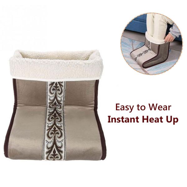 heated electric warm foot warmer washable heat 5 modes heat settings warmer cushion thermal foot warmer massager relaxperfections