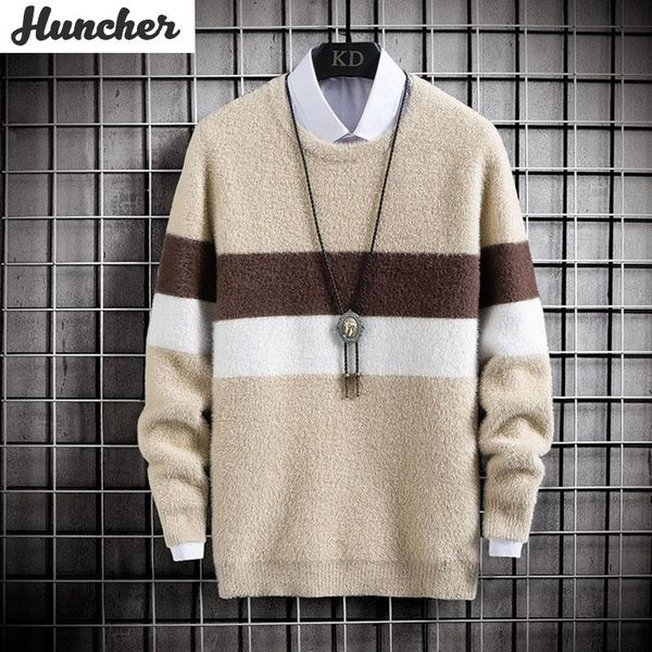 men's sweaters huncher mens knitted sweater men 2021 winter vintage patchwork oversized jumper pullover korean fashion beige for, White;black
men's sweaters huncher mens knitted sweater men 2021 winter vintage patchwork oversized jumper pullover korean fashion beige for, White;black
