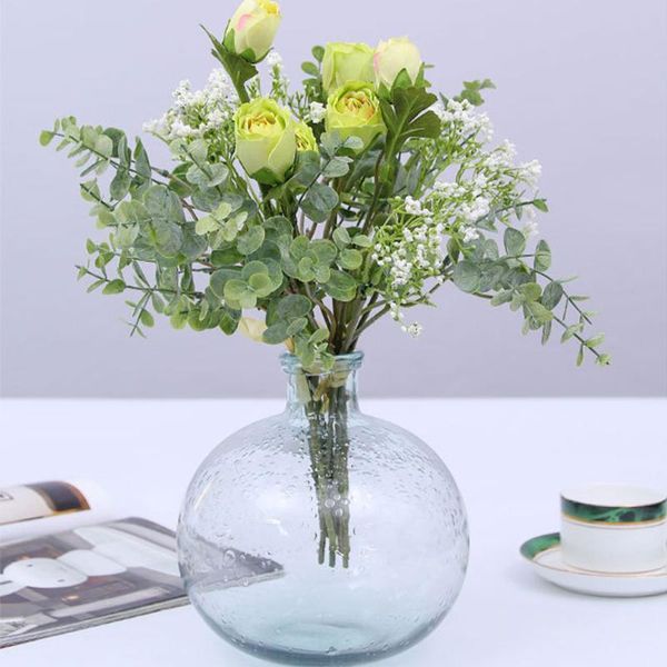 decorative flowers & wreaths beautiful artificial rose flower mini silk diy handmade eucalyptus leaves bridal bouquet wedding home decor fak
decorative flowers & wreaths beautiful artificial rose flower mini silk diy handmade eucalyptus leaves bridal bouquet wedding home decor fak