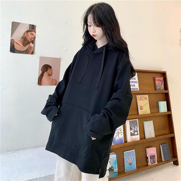 winter new models hoodies women loose long sleeves velvet thickening winter clothes women, Black
winter new models hoodies women loose long sleeves velvet thickening winter clothes women, Black