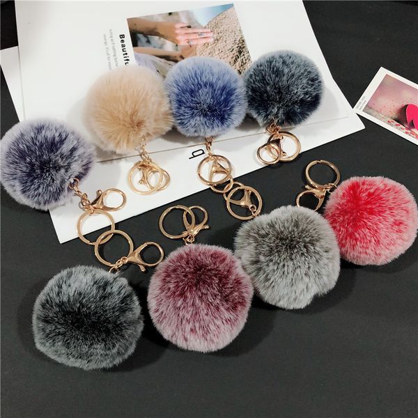 8cm pom poms keychains faux rabbit fluffy fur ball keyring car key ring charm key holder pendant jewelry fashion accessories kimter-l982fa
8cm pom poms keychains faux rabbit fluffy fur ball keyring car key ring charm key holder pendant jewelry fashion accessories kimter-l982fa