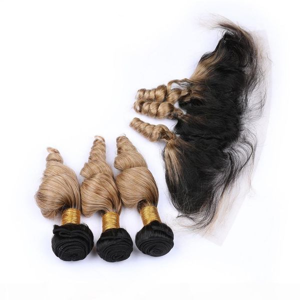 #1b 27 honey blonde ombre loose wave 3bundles peruvian hair with frontal closure light brown ombre human hair lace frontal 13x4 with weaves, Black;brown
#1b 27 honey blonde ombre loose wave 3bundles peruvian hair with frontal closure light brown ombre human hair lace frontal 13x4 with weaves, Black;brown