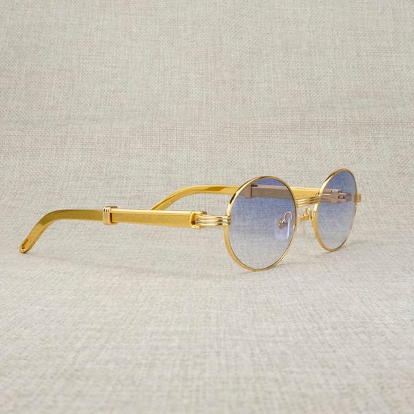 gold-plated luxury sunglasses, men's round frames for club and drive, vintage phlj, White;black
gold-plated luxury sunglasses, men's round frames for club and drive, vintage phlj, White;black