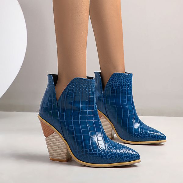 ins ankle boots plus size 22-28cm autumn length and winter relief crocodile snake pattern female shoes 4-color f2sw, Black
ins ankle boots plus size 22-28cm autumn length and winter relief crocodile snake pattern female shoes 4-color f2sw, Black