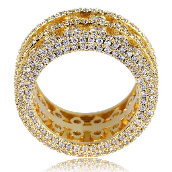 christmas present intage hip hop jewelry zircon iced out copper rings luxury gold silver plated for lover fashion jewelry wholesale 2019
christmas present intage hip hop jewelry zircon iced out copper rings luxury gold silver plated for lover fashion jewelry wholesale 2019