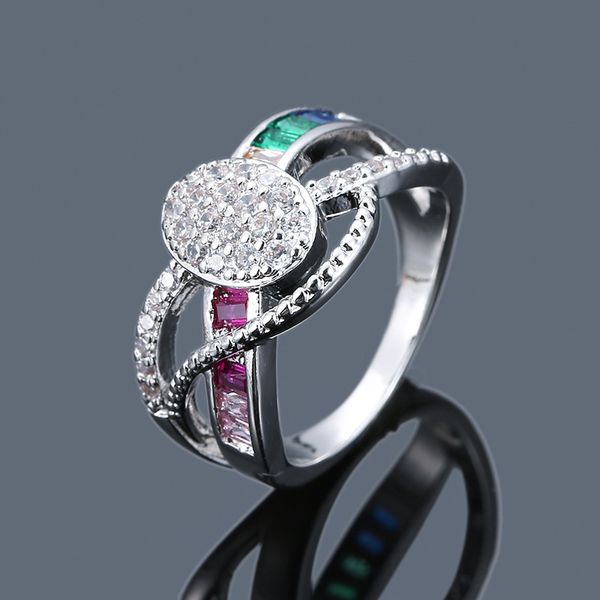 rainbow series wish color zircon ring fashion personality line rainbow bracelet, Golden;silver
rainbow series wish color zircon ring fashion personality line rainbow bracelet, Golden;silver
