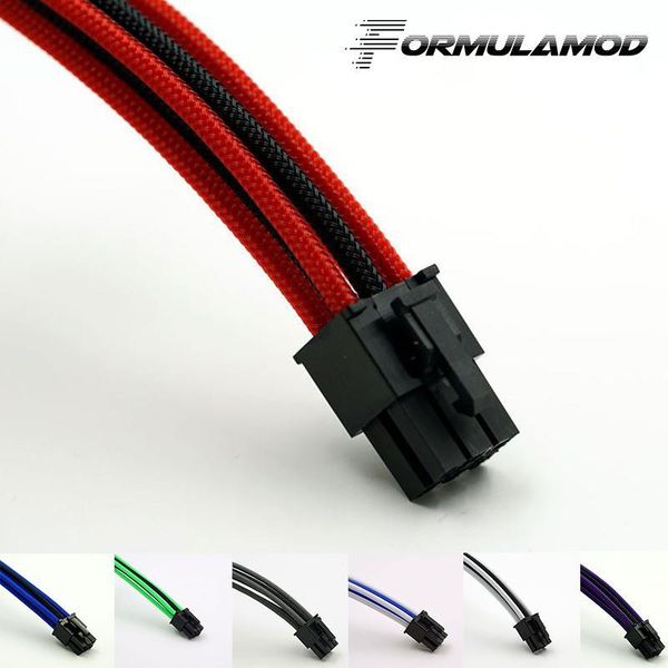 formulamod fm-pci6p-c, pci-e 6pin gpu power extension cables, motherboard 18awg 6pin multicolor matching extension cable1
formulamod fm-pci6p-c, pci-e 6pin gpu power extension cables, motherboard 18awg 6pin multicolor matching extension cable1