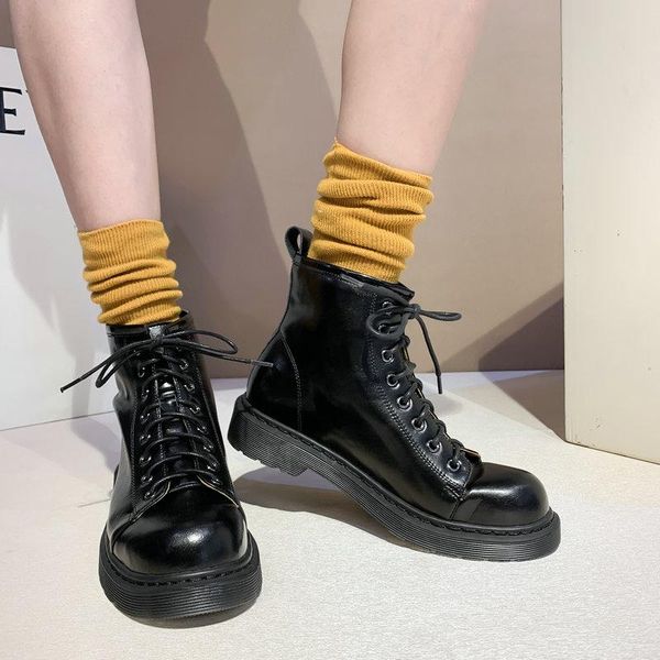 cow leather women ankle boots comfortable platform night club shoes woman winter warm short boots, Black
cow leather women ankle boots comfortable platform night club shoes woman winter warm short boots, Black