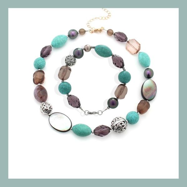 charm bracelets fashion trendy bohemia pearls stone bangles for women female vacation boho crystals accessories, Golden;silver
charm bracelets fashion trendy bohemia pearls stone bangles for women female vacation boho crystals accessories, Golden;silver