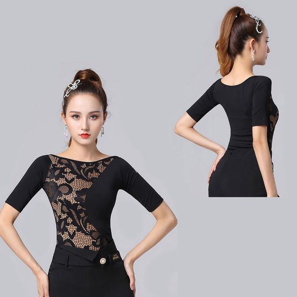 new ballroom latin dance salsa rumba chacha performance practice costume for women, Black;red
new ballroom latin dance salsa rumba chacha performance practice costume for women, Black;red