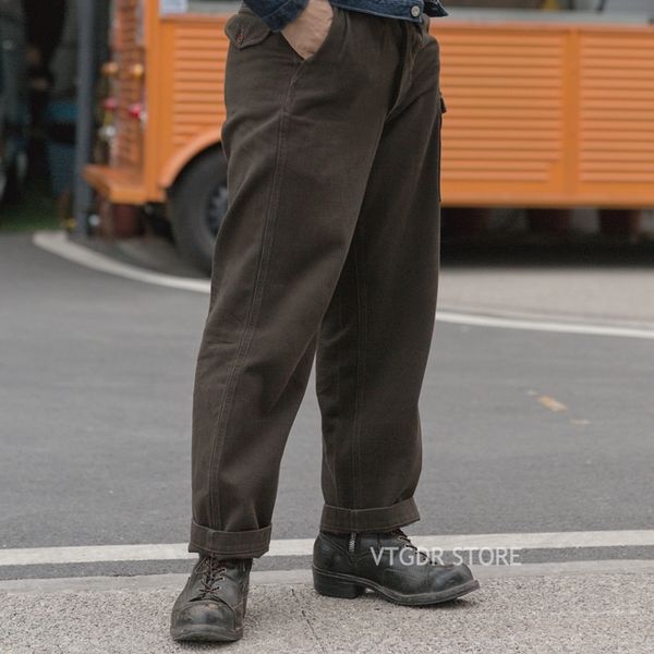 bronson brithsh army corduroy gurkha pants vintage men clothing pleated trousers lj201221, Black
bronson brithsh army corduroy gurkha pants vintage men clothing pleated trousers lj201221, Black