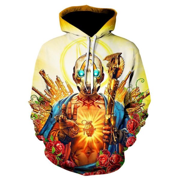 borderlands 3 hoodie men/women sweatshirt harajuku streetwear games 3d print cosplay hooded pullover mens hoodies sweatshirts, Black
borderlands 3 hoodie men/women sweatshirt harajuku streetwear games 3d print cosplay hooded pullover mens hoodies sweatshirts, Black