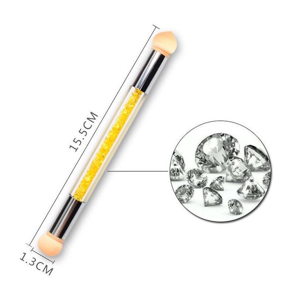 mini double-head nail art printing sponge smudge pen with drill gradient shading dotting pen rhinestones gel uv bru jllwsf, Silver
mini double-head nail art printing sponge smudge pen with drill gradient shading dotting pen rhinestones gel uv bru jllwsf, Silver