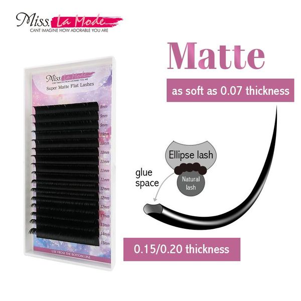 false eyelashes misslamode matte flat ellipse extension individual lashes extensions 16line maquiagem
false eyelashes misslamode matte flat ellipse extension individual lashes extensions 16line maquiagem