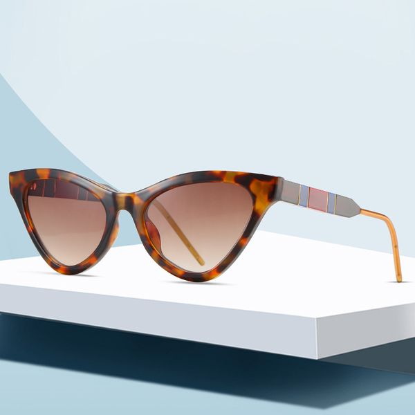 new cat's eye small frame sunglasses men's and women's trend versatile sunglasses fashion color matching sunglasses 2007 desi, White;black
new cat's eye small frame sunglasses men's and women's trend versatile sunglasses fashion color matching sunglasses 2007 desi, White;black