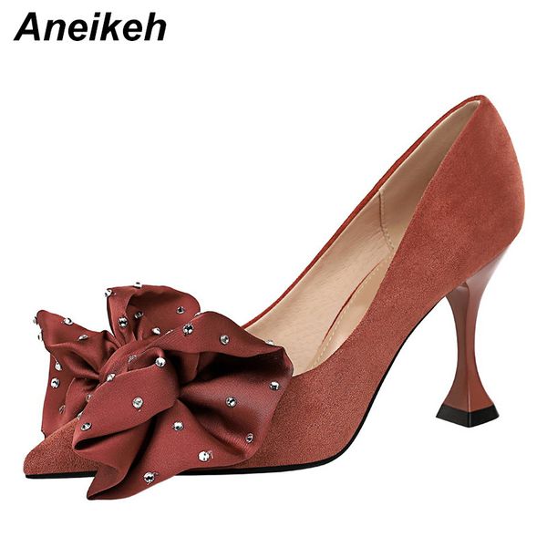 aneikeh 2020 new spring/autumn stiletto heels pumps riband butterfly-knot bling patchwork fashion sweet pointed toe party shoes c0129, Black
aneikeh 2020 new spring/autumn stiletto heels pumps riband butterfly-knot bling patchwork fashion sweet pointed toe party shoes c0129, Black