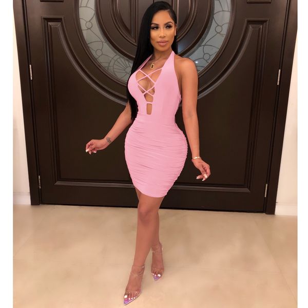 2021 the new new female midi bandage halter with no back bodycon party dress attire fashion club tzpr, Black;gray
2021 the new new female midi bandage halter with no back bodycon party dress attire fashion club tzpr, Black;gray